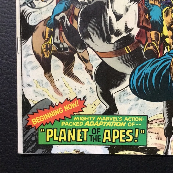 Vintage Marvel Comics Planet of the Apes comic book #1 1st Issue - Picture 5 of 7